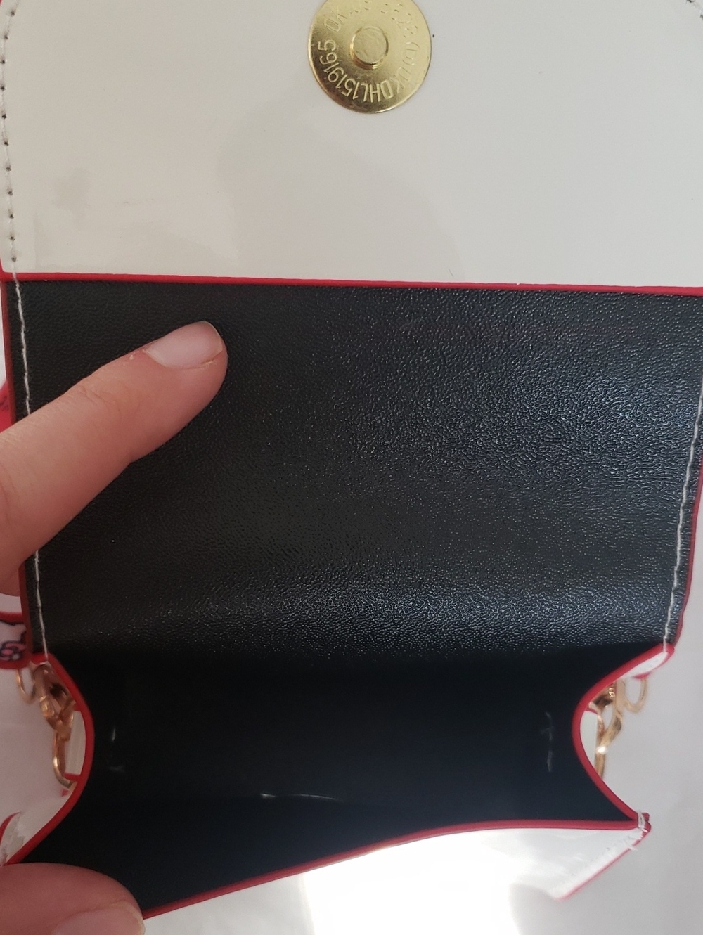 🎀 50th Anniversary Hello Kitty Red & White Mini Crossbody Bag 🎀 - Picture 6 of 8